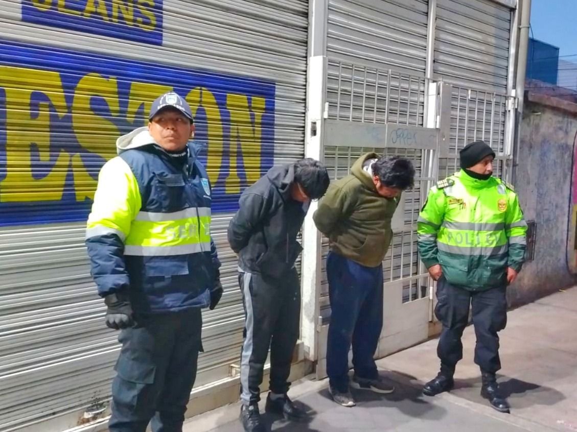 Serenazgo de Bustamante captura a banda dedicada al robo de autopartes.