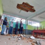 Municipalidad de José Luis Bustamante y Rivero solicita aulas prefabricadas al GRA para colegio José Olaya Balandra