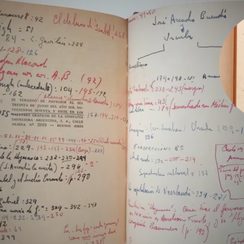 Declaran Patrimonio Cultural de la Nación ejemplar de ‘Cien años de soledad’ con anotaciones de Mario Vargas Llosa