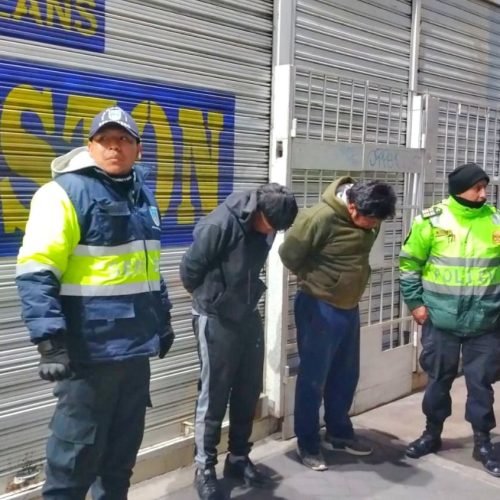 Serenazgo de Bustamante captura a banda dedicada al robo de autopartes.