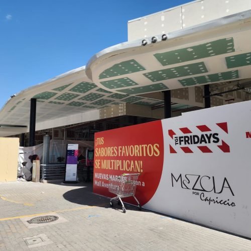Fiscalizan ampliación del patio de comidas del Mall Aventura Plaza en Paucarpata.