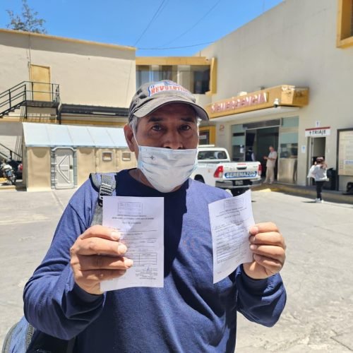 Piden donación urgente de sangre para paciente grave en Hospital Regional de Arequipa