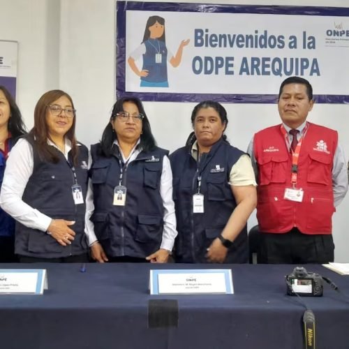 ONPE instala oficina descentralizada y refuerza asistencia electoral en Arequipa
