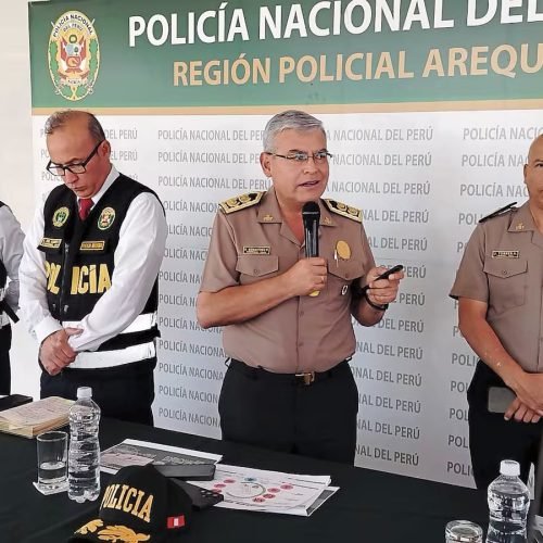 Arequipa: Denuncias por extorsión siguen superando al 2024