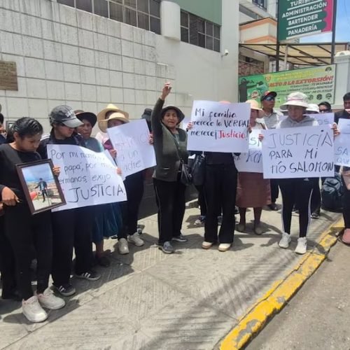 Familiares de agricultor asesinado en La Joya exigen justicia y celeridad en las investigaciones