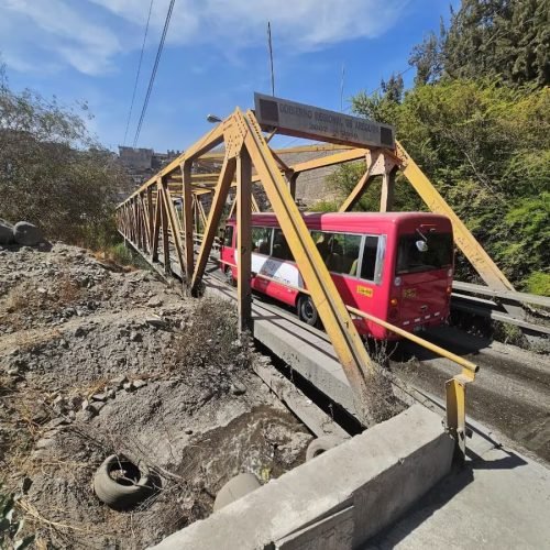 Socabaya: habitantes de La Mansión piden acelerar obra de puente ante deterioro