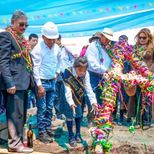Inversión de 30 millones para la educación: Inicia construcción de colegio Raúl Vera Collahuazo en La Joya