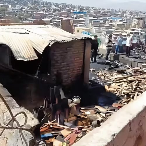 Pirotecnia provoca incendios y cortes de energía durante Navidad en Arequipa