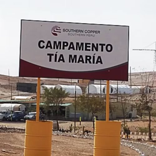 Proyecto minero Tía María podría iniciar operaciones en 2027