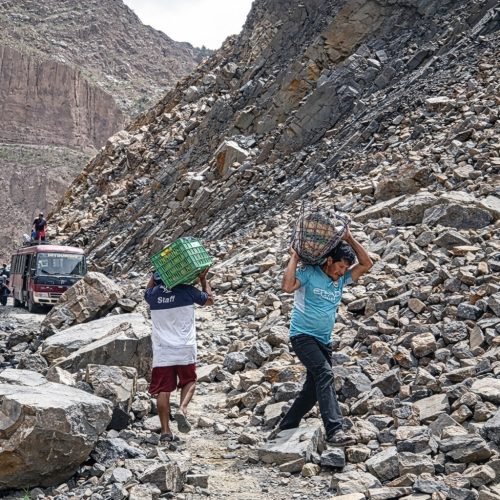 Fuertes lluvias aíslan anexos de Alca en provincia de La Unión