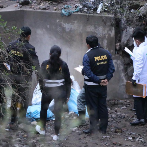 Hallan cuerpo seccionado dentro de costales en quebrada de Chiguata