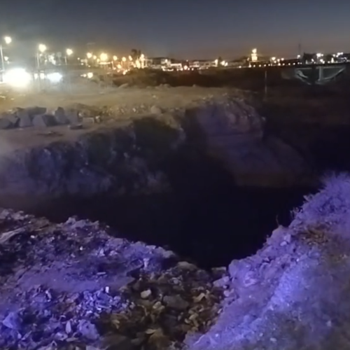 Hallan restos de perros incinerados en Cerro Colorado.